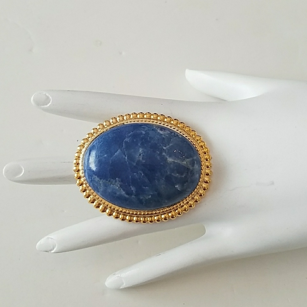 GASOLINE GLAMOUR lapis RING